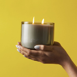 Ashley Co Candles: Ashley & Co Waxed Perfume XL Candle