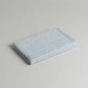 Baina Towels: BAINA Tama Hand Towel - Lake Blue