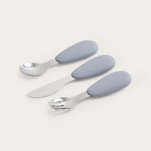 Tiny Table First Cutlery Set - Pebble