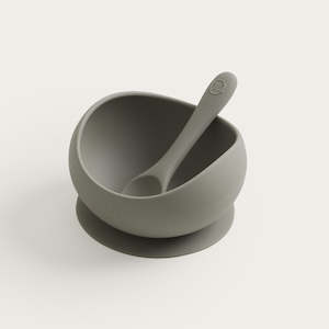 Tiny Table Bowl + Spoon - Olive