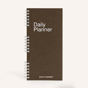 Made of Tomorrow - Day Planner - Umber