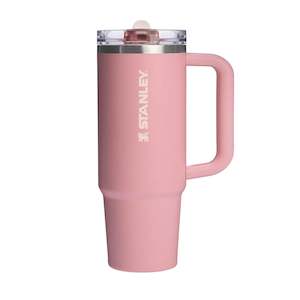 Stanley Flip Straw Water Bottle 30oz - Pink Mesa