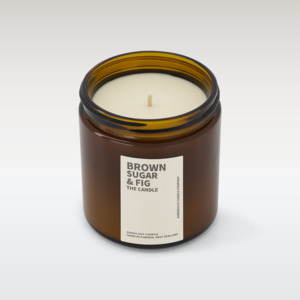 Amberjack Candles: Amberjack Candles - Brown Sugar + Fig