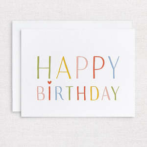 Discount Allowed: Inker Tinker Cards - Happy Birthday Colourful