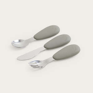 Tiny Table First Cutlery Set - Olive