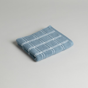 BAINA Ness Hand Towel - Celeste/Chalk