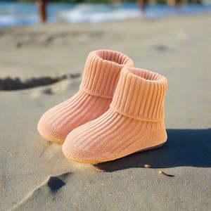 Best Selling: Breathable Soft Crew Socks - Pink