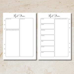 Sunday Series - Meal Planner