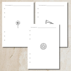 Sunday Series: Sunday Series - It's not a, it's a drawing pack