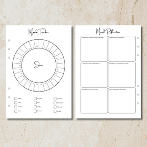 Sunday Series: Sunday Series - Mood Tracker & Reflections