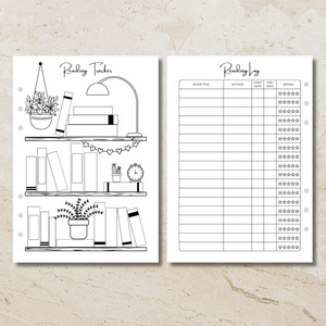Sunday Series - Reading Tracker