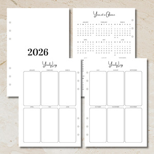 Sunday Series: Sunday Series - Yearly Spreads
