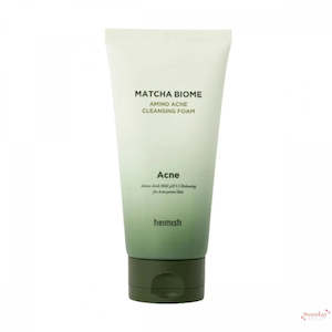 Water Cleansers: heimish Matcha Biome Amino Acne Cleansing Foam