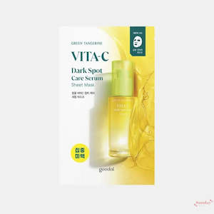 Goodal Green Tangerine Vita-C Serum Mask - Brightening Mask