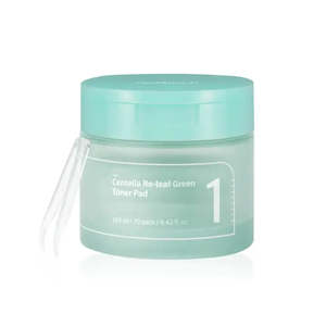 Toners: Numbuzin No.1 Centella Re-leaf Green Toner Pad