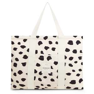 Canvas Bags: Black Sands Canvas Beach Bag