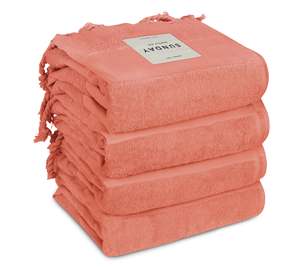 Beach Umbrella Chair In Stock: Terracotta Beach Towel Set of 4