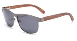 Mens Polarized: Polarized  Wood Sunglasses