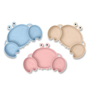 Silicone Suction Crab Plate