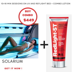 Combo bed 10 x 18 min sessions +  Red Light-ST® 2 in 1 Color Correcting Intensi&hellip;