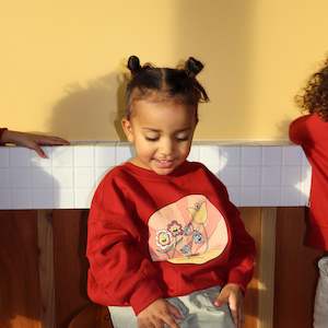 Flower melodies organic jumper