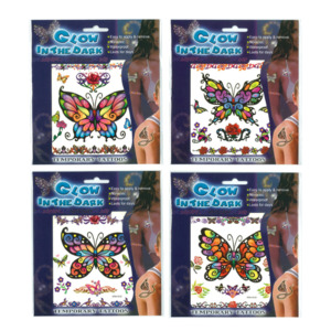 Tattoo - Butterfly Glow in the Dark