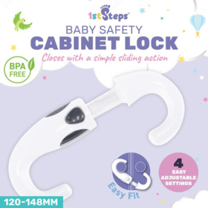 1st Steps - Baby Safety Cabinet Lock - 1pc