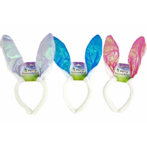 Easter: Bunny Ears Headband Holographic