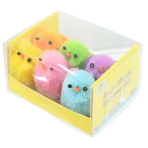 Easter: Easter Chicks 6pk Rainbow