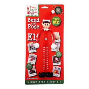 Seasonal: Naughty Elf Bend and Pose 30cm