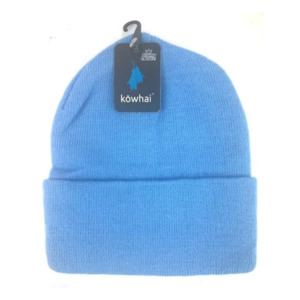 Winter Popular: Beanie 100% Acrylic Hat 60g - Light Blue