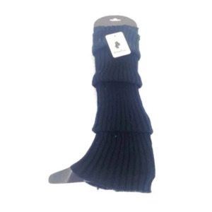 Winter Popular: Knitted Leg Warmer - Black