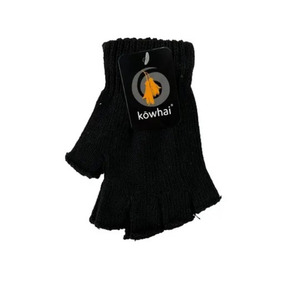 Winter Popular: Mens Fingerless Gloves Black