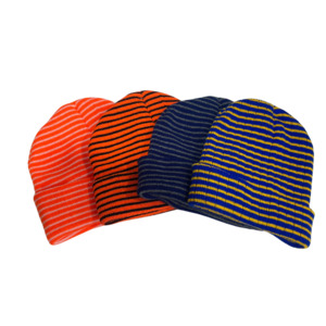 Winter Popular: Womens Assorted Striped Beanies