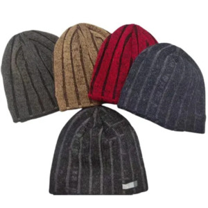 Winter Popular: Mens Assorted Stripe Beanies