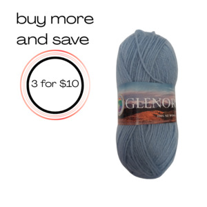 Popular: Glenorchy 100% NZ Wool 20 Baby Blue