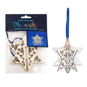Popular: Craft - Matariki Star MYO Ornament