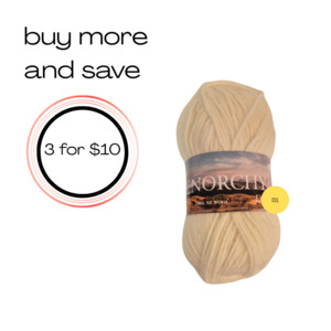 Popular: Glenorchy 100% NZ Wool 01 Cream