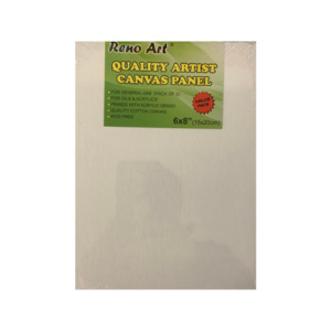 Canvases: Canvas Panels Twin 6 x 8