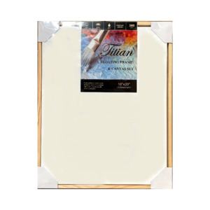 Canvases: Titian Floating Frame & Canvas Set 16 x 20