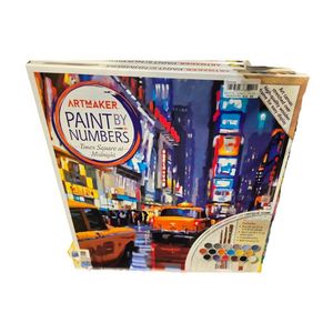 Paint: Paint by Numbers Canvas - Times Square at Midnight