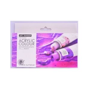 Paint: Acrylic Paint Set 8x22ml Glitter