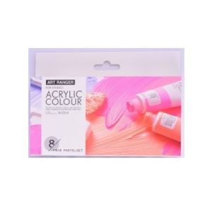 Paint: Acrylic Paint Set 8x22ml Pastel