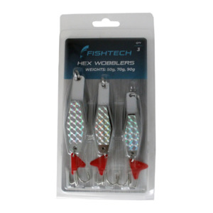 Fishtech Hex Wobbler Value Pack Heavy