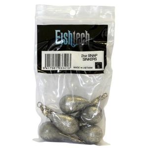 Fishtech Snap On Sinker 2oz