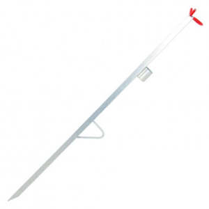 Rods Reels: Anglers Mate Galvanized Beach Spike Rod Holder 120cm