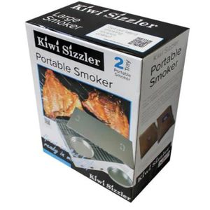 Stoves Cookers: Kiwi Sizzler Portable Stainless-Steel Smoker