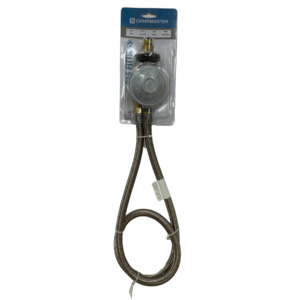 Gas Adaptors Regulators: Campmaster 1200mm SS Gas Regulator