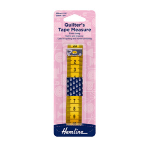 Sewing: Quilter's Fibreglass Tape Measure