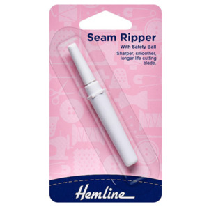 Sewing: Round Seam Ripper with Safety Ball
